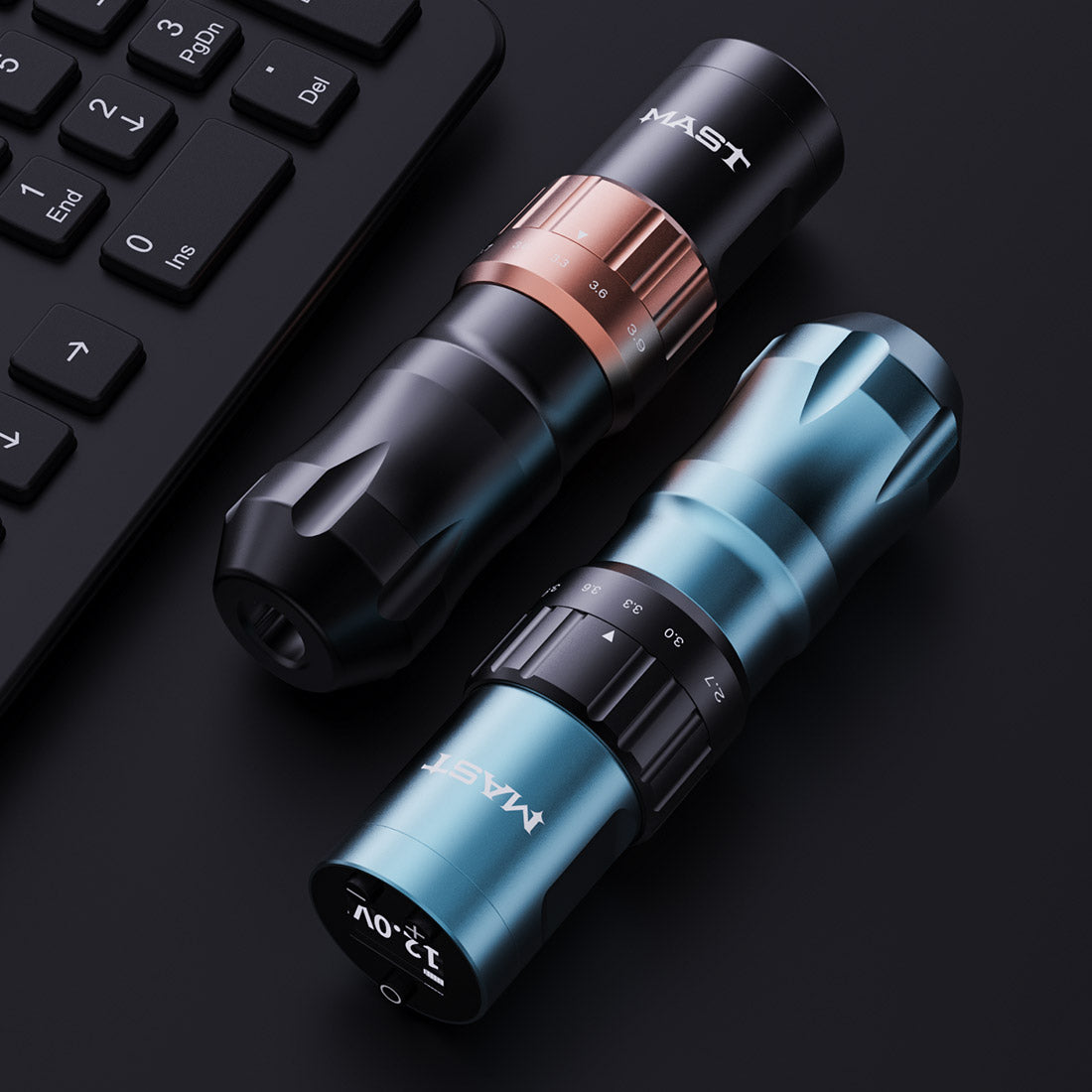 Dragonhawk Wireless Tattoo Pen Machine with 7 Stroke Length | Mast Fold 2