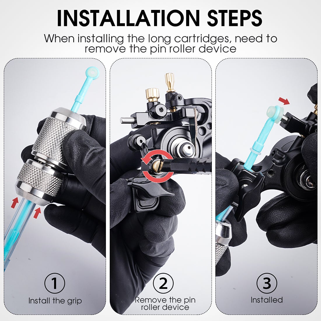 WJX W500 High Speed Adjustable Stroke Soft And Hard Coreless Motor Tattoo Rotary
