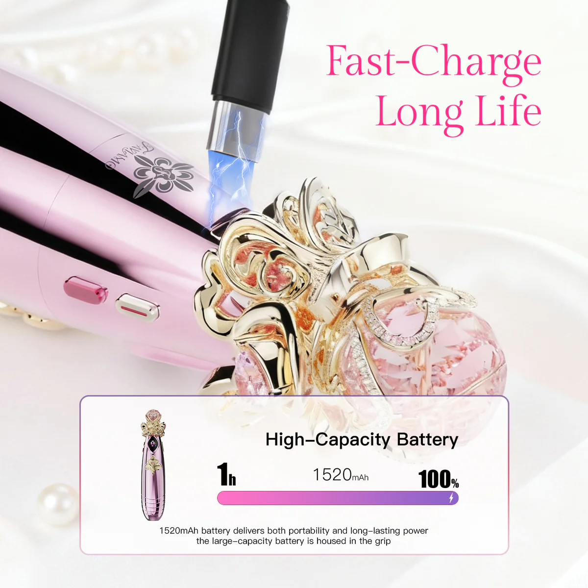 Faviamo Luma Wireless Tattoo Pen Machine with 4.2mm Stroke