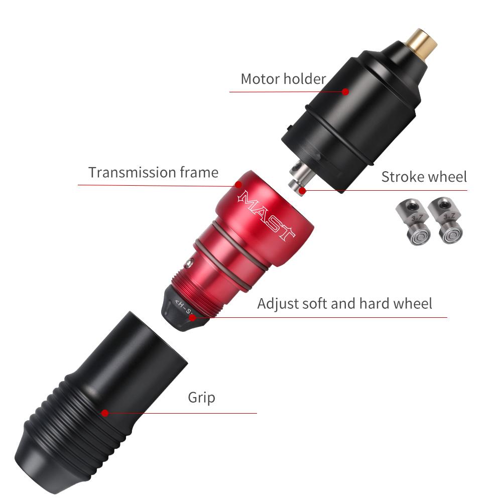Mast Sai Wireless Kit Rotary Tattoo Pen Machine