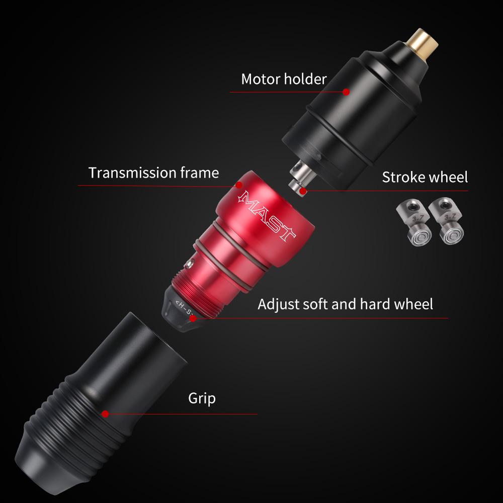 Mast Sai Wireless Kit Rotary Tattoo Pen Machine